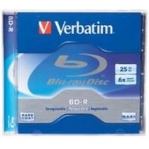 Verbatim Disco Blu-Ray, BD-R, 6x, 25GB - Envío Gratis