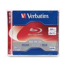 Verbatim Disco Vírgen para Blu-Ray, BD-RE, 2x, 50GB, 1 Pieza - Envío Gratis