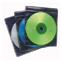 Case Logic Funda ProSleeves para CD/DVD, 120 Piezas, Negro - Envío Gratis