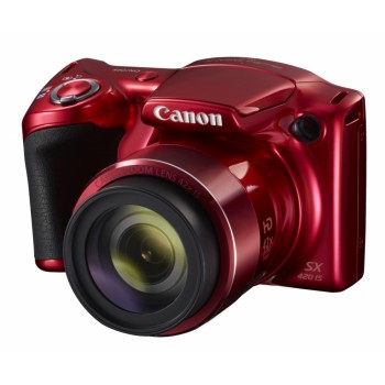 Cámara Digital Canon PowerShot SX420 IS, 20MP, Zoom óptico 42x, Rojo - Envío Gratis