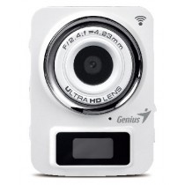 Cámara Digital Genius Life-Shot FHD300, 8MP, WiFi, Blanco, Resistente al Agua - Envío Gratis