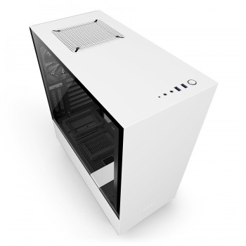 Gabinete NZXT H500i con Ventana, Midi-Tower, ATX/Micro-ATX/Mini-ITX, USB 3.0, sin Fuente, Blanco - Envío Gratis