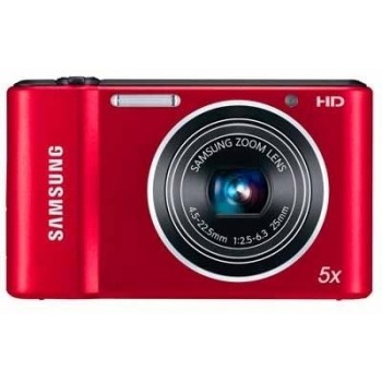 Cámara Digital Samsung ST66, 16.1MP, Zoom óptico 5x, Rojo - Envío Gratis