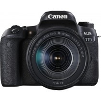 Cámara Reflex Canon EOS 77D, 24.2MP, Cuerpo + Lente 18-135mm - Envío Gratis