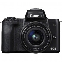 Cámara Réflex Canon EOS M50, 24.1MP, Cuerpo + Lente EF-M 15 - 45mm - Envío Gratis