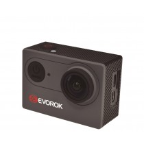 Cámara Deportiva Evorok Travel III, 20MP, 4K Ultra HD, Micro SD max. 64GB, Negro - Envío Gratis