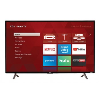 TCL Smart TV LED Roku 40S305 40'', Full HD, Negro - Envío Gratis