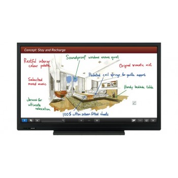 Sharp PN-C603D Pantalla Interactiva Touch LED 60'', Full HD, Widescreen, Negro - Envío Gratis
