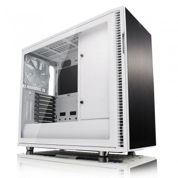 Gabinete Fractal Design Define R6 con Ventana, Midi-Tower, ATX/EATX/ITX/Micro-ATX, USB 2.0/3.0, sin Fuente, Blanco - Envío Grati