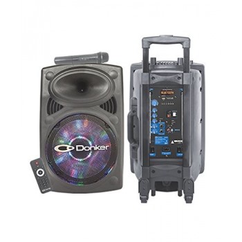 Mitzu Bafle Donker MSA-9012, Bluetooth, Alámbrico Inalámbrico, 40W RMS, 7500W PMPO, USB, Negro - Envío Gratis