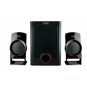 Perfect Choice Bocinas con Subwoofer Zen, Alámbrico, 2.1, 13W RMS, 1000W PMPO, Negro - Envío Gratis