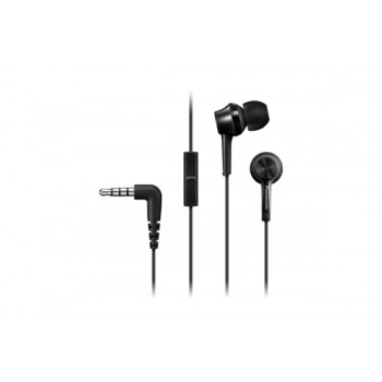 Pioneer Audífonos Intrauriculares RP-TCM115E, Alámbrico, 1.2 Metros, 3.5mm, Negro - Envío Gratis