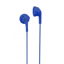 Maxell Audífonos Intrauriculares StereoBuds, Alámbrico, 1 Metro, 3.5mm, Azul - Envío Gratis