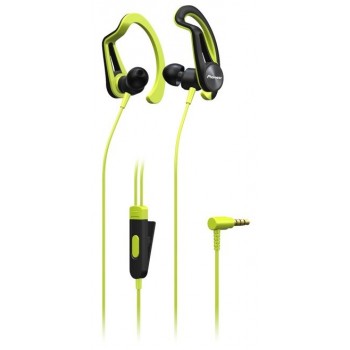 Pioneer Audífonos Intrauriculares Deportivos con Micrófono SE-E5T, Alámbrico, 1.2 Metros, 3.5mm, Amarillo - Envío Gratis