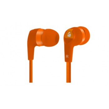 Acteck Audífonos Earbuds Xplotion EB-800, Alámbrico, 3.5mm, 1.2 Metros, Naranja - Envío Gratis