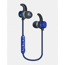 Ginga Audífonos Intrauriculares Deportivos con Micrófono GI18AUD01BT-AZ, Inalámbrico, Bluetooth, Azul - Envío Gratis