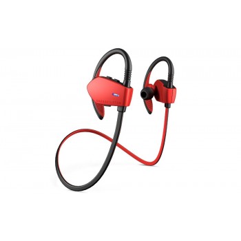 Energy Sistem Audífonos Intrauriculares con Micrófono Sport 1, Inalámbrico, Bluetooth, Negro/Rojo - Envío Gratis