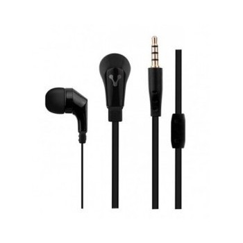 Vorago Audífonos Intrauriculares con Micrófono EP-102, Alámbrico, 3.5mm, Negro - Envío Gratis