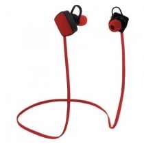 BRobotix Audífonos Intrauriculares Deportivos 100353R, Inalámbrico, Bluetooth, Rojo - Envío Gratis