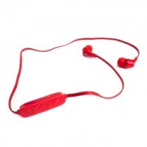 Vorago Audífonos Intrauriculares con Micrófono 103, Inalámbrico, Bluetooth, Rojo - Envío Gratis