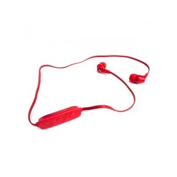 Vorago Audífonos Intrauriculares con Micrófono 103, Inalámbrico, Bluetooth, Rojo - Envío Gratis