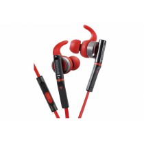 Kenwood Audífonos Intrauriculares Deportivos KHS-R800-R, Alámbrico, 60cm, 3.5mm, Rojo - Envío Gratis