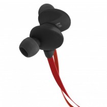 Klip Xtreme Audífonos Intrauriculares Deportivos Athletik, Inalámbrico, Bluetooth, Negro/Rojo - Envío Gratis