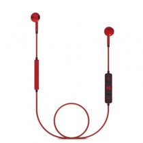 Energy Sistem Audífonos Intrauriculares Energy Earphones 1, Inalámbrico, Bluetooth, Negro/Rojo - Envío Gratis