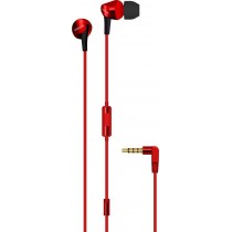 Maxell Audífonos Intrauriculares con Micrófono Fusion, Alámbrico, 3.5mm, Rojo - Envío Gratis