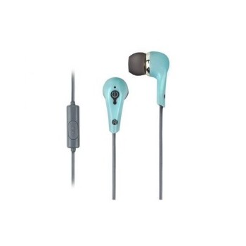 Easy Line Audífonos Intrauriculares con Micrófono EL-994305, Alámbrico, 3.5mm, Azul - Envío Gratis