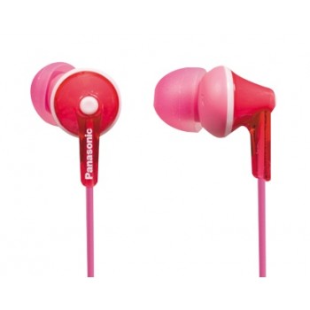 Panasonic Audífonos Intrauriculares RP-HJE125PP, Alámbrico, 1.1 Metros, 3.5mm, Rosa - Envío Gratis