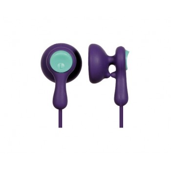 Panasonic Audífonos Intrauriculares RP-HV41PP, Alámbrico, 1.1 Metros, 3.5mm, Violeta - Envío Gratis