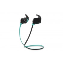 Energy Sistem Audífonos Intrauriculares Deportivos con Micrófono Sport, Inalámbrico, Bluetooth, Negro/Menta - Envío Gratis