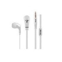 Vorago Audífonos con Micrófono EP-103, Alámbrico, 3.5mm, 1.2 Metros, Blanco - Envío Gratis