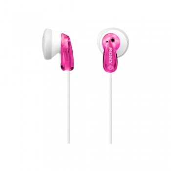 Sony Audífonos MDR-E9LP, Alámbrico, 1.2 Metros, Rosa/Blanco - Envío Gratis