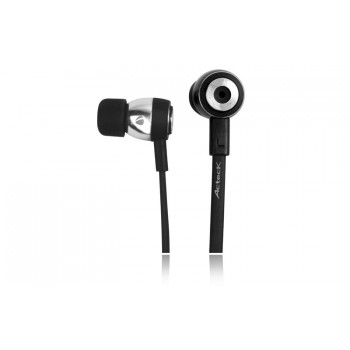 Acteck Manos Libres Tipo Earbuds AE-260, Alámbrico, Negro - Envío Gratis