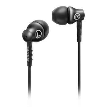 Philips Audífonos Intrauriculares SHE8100BK/27, Alámbrico, 1.2 Metros, 3.5mm, Negro - Envío Gratis