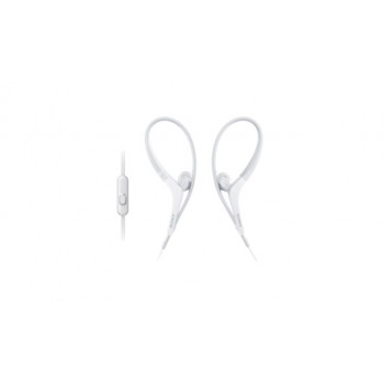 Sony Audífonos Intrauriculares Deportivos con Micrófono AS410, Alámbrico, 1.2 Metros, 3.5mm, Blanco - Envío Gratis