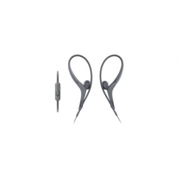 Sony Audífonos Intrauriculares Deportivos con Micrófono AS410, Alámbrico, 1.2 Metros, 3.5mm, Negro - Envío Gratis