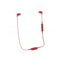 Panasonic Audífonos Intrauriculares con Micrófono RP-HJE120BPA, Inalámbrico, Bluetooth, Rojo - Envío Gratis