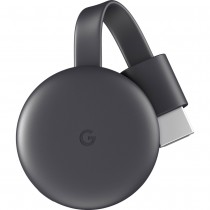 Google Chromecast Gen 3, Full HD, WiFi, HDMI, Negro - Envío Gratis