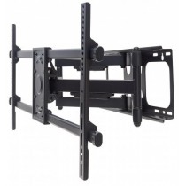 Manhattan Soporte de Pared para Pantalla 37'' - 90'', hasta 75Kg, Negro - Envío Gratis