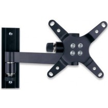 Manhattan Soporte de Pared Articulado para Pantalla 13'' a 27'' o 15KGs, Negro - Envío Gratis