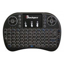 Blackpcs Mini Teclado Air Mouse, IR Inalámbrico, USB, Negro - Envío Gratis