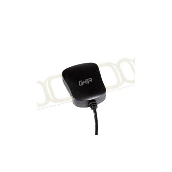 Ghia Antena para Televisión GANT-005 para Interiores, UHF/VHF, Negro - Envío Gratis