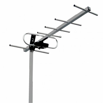 Power & Co Antena de Televisón para Exteriores, UHF, Negro - Envío Gratis