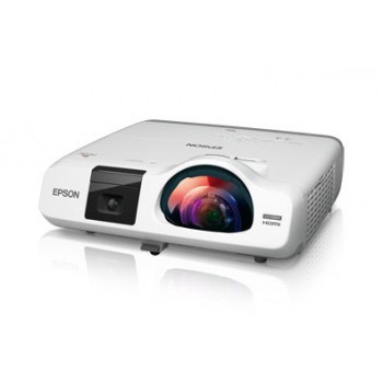 Proyector Interactivo Epson PowerLite Bright Link 536Wi 3LCD, WXGA 1280 x 800, 3400 Lúmenes, Tiro Corto, con Bocinas, Blanco - E