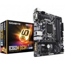 Tarjeta Madre Gigabyte microATX B360M DS3H, S-1151, Intel B360 Express, HDMI, 64GB DDR4 para Intel Compatibles solo para 8va - E