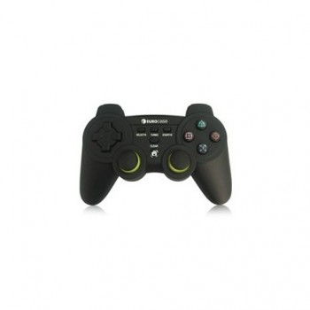 Eurocase Gamepad EUGA-W610, PC/ Playstation 3, RF Inalámbrico, Negro/Verde - Envío Gratis