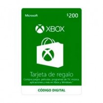Microsoft Xbox Live Gift Card, $200 - Envío Gratis